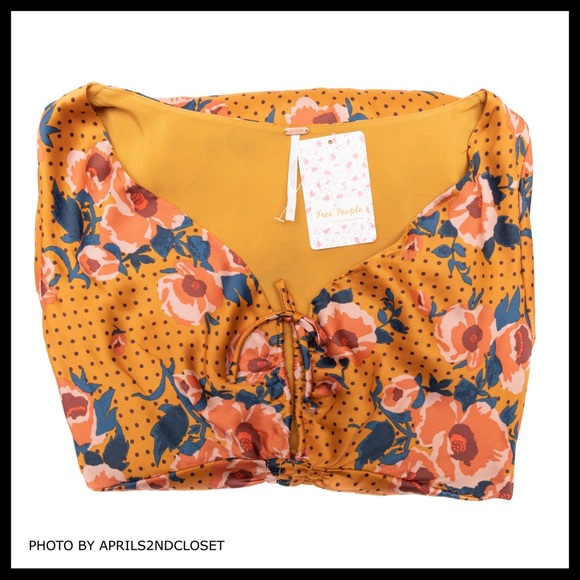 FREE PEOPLE BOHO V-NECK LONG SLEEVES DRESS A2C - Picture 6 of 8